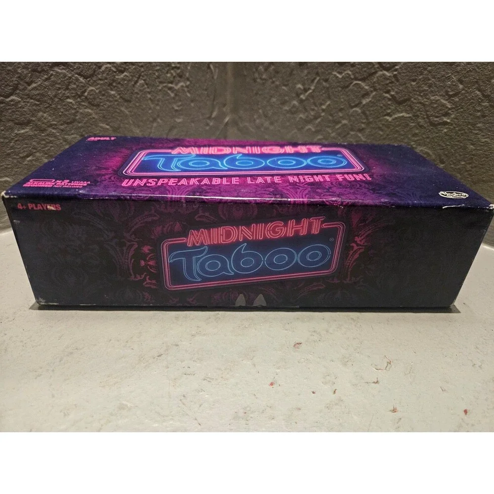Midnight Taboo Board Game Adult Card Game